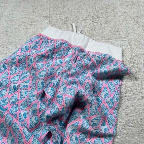 Lilly Pulitzer Linen Beach A Little Tipsy Sea Shell Multi Color Pants - Picture 4 of 8